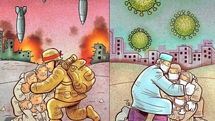 Cartoonist Alireza Pakdel’s New Collection Healing Harms from Coronavirus