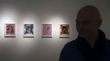 Frederic Leglise Self Portraits in Azad Art Gallery