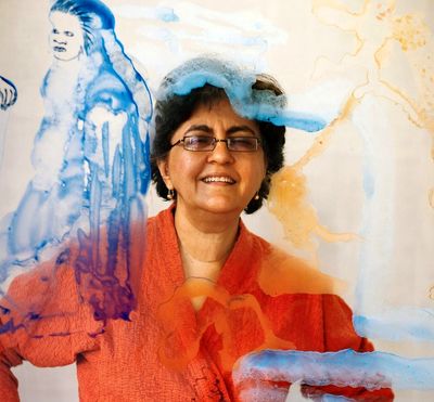 نمايش آثار ناليني مالاني در موزه ژرژ پمپيدو پاريس / عکس