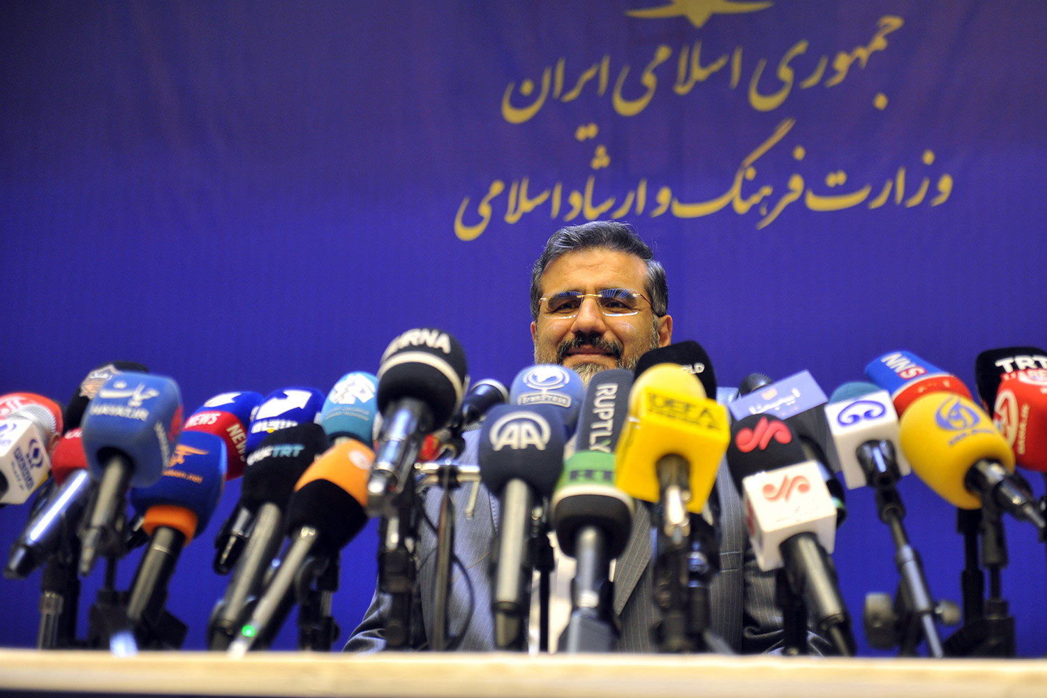 نشست خبری محمد مهدی اسماعیلی وزیر فرهنگ و ارشاد اسلامی 