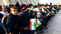 گردهمایی کودکان و نوجوانان تهرانی در میدان آزادی به یاد سردار دلها
